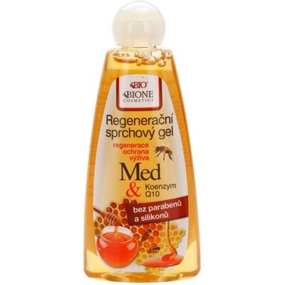 Bione Cosmetics Honey + Q10 gel doccia rigenerante - Gel doccia Bione Cosmetics Honey + Q10 gel doccia rigenerante - Gel doccia