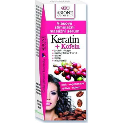 Siero Capelli Keratin + Caffeina - Crescita e Rinforzo - 215ml Siero Capelli Keratin + Caffeina - Crescita e Rinforzo - 215ml