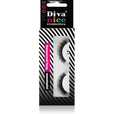 Diva & Nice Cosmetics Accessories Nep Wimpers van Natuurlijke Haar - Wimpers Diva & Nice Cosmetics Accessories Nep Wimpers van Natuurlijke Haar - Wimpers