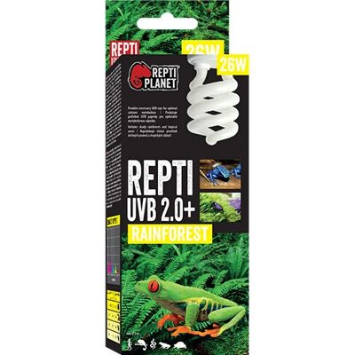 Repti Planet - UVB 2.0+ 26W - Kompaktowy - UVB - Lampa Repti Planet - UVB 2.0+ 26W - Kompaktowy - UVB - Lampa