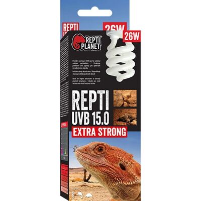 Repti Planet UVB 15.0 Lampka Grzewcza dla Gekonów - 26W Repti Planet UVB 15.0 Lampka Grzewcza dla Gekonów - 26W