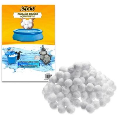 SEDCO - FLOWCLEAR PES AQUA CRYSTAL - Bílá - 1000 g - Filtrační médium SEDCO - FLOWCLEAR PES AQUA CRYSTAL - Bílá - 1000 g - Filtrační médium
