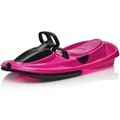 Plastkon - Stratos - Růžová - 98x56x23 cm - Snow racer Plastkon - Stratos - Růžová - 98x56x23 cm - Snow racer