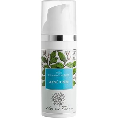 Nobilis Tilia Akne Pflegecreme - Feuchtigkeitscreme für fettige Haut Nobilis Tilia Akne Pflegecreme - Feuchtigkeitscreme für fettige Haut