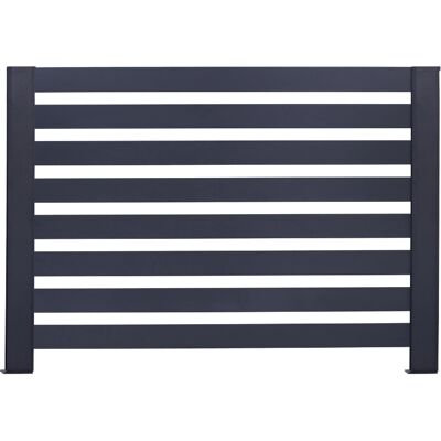 Panel Ogrodzeniowy z Ocynkowanej Stali B2B Partner - 1553 x 2000 - Antracyt Panel Ogrodzeniowy z Ocynkowanej Stali B2B Partner - 1553 x 2000 - Antracyt