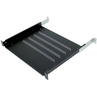 Ripiano a muro Triton 19" - 1U 450mm 80kg Nero Ripiano a muro Triton 19" - 1U 450mm 80kg Nero