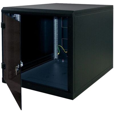 Triton Wandgehäuse 19" 12U Schwarz - Wandmontage Rack Triton Wandgehäuse 19" 12U Schwarz - Wandmontage Rack