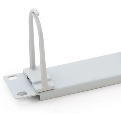 Pannello di gestione cavi Triton grigio chiaro 19" - 1U Pannello di gestione cavi Triton grigio chiaro 19" - 1U