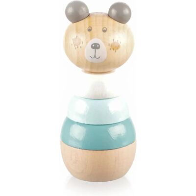 Zopa Anneaux en bois pour animaux - Jouet en bois pour enfants Zopa Anneaux en bois pour animaux - Jouet en bois pour enfants