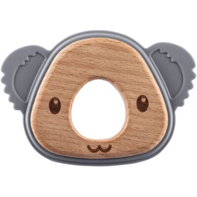 Zopa Siliconen bijtring Koala Dove Grey - Bijtring voor baby's Zopa Siliconen bijtring Koala Dove Grey - Bijtring voor baby's