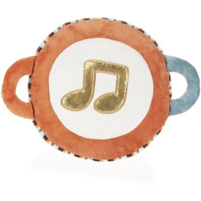Zopa Plush Musical Toy 3 in 1 My First Drum - Speelgoed, Kalmerende Melodie, Zintuiglijke Ontwikkeling Zopa Plush Musical Toy 3 in 1 My First Drum - Speelgoed, Kalmerende Melodie, Zintuiglijke Ontwikkeling