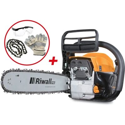 Řetězová pila Riwall Pro RPCS 5140 - 49 ccm, Automatické mazání, AVS Řetězová pila Riwall Pro RPCS 5140 - 49 ccm, Automatické mazání, AVS
