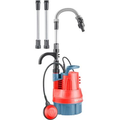 Ponorné Čerpadlo Extol Premium 8895015 pro Čistou Vodu - 350W, 11m Max Výška Ponorné Čerpadlo Extol Premium 8895015 pro Čistou Vodu - 350W, 11m Max Výška
