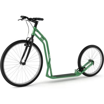 Yedoo Five Numbers - Trottinette unisexe verte classique - Publicité Yedoo Five Numbers - Trottinette unisexe verte classique - Publicité