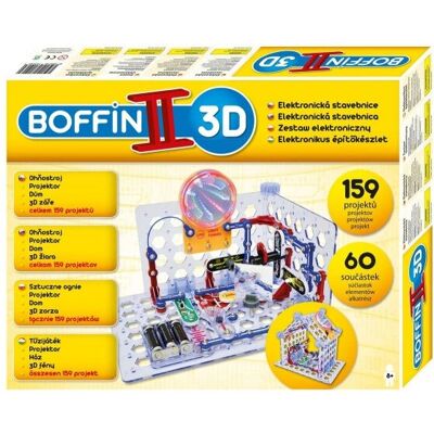 Zestaw edukacyjny BOFFIN II 3D - Projekty elektroniczne Zestaw edukacyjny BOFFIN II 3D - Projekty elektroniczne