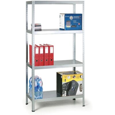 Kovona System Ocelové regály - 130kg - 1800x900x400mm - 5 polic - Bílá Kovona System Ocelové regály - 130kg - 1800x900x400mm - 5 polic - Bílá