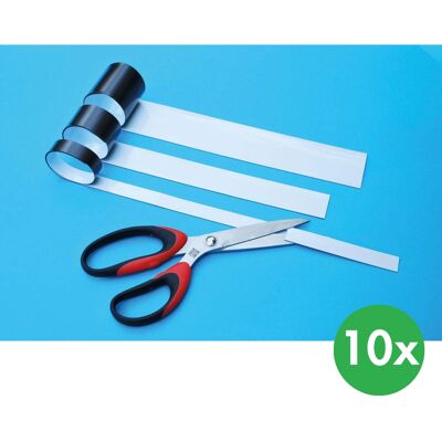 B2B Partner - Taśma magnetyczna 15x600 - biały - taśma magnetyczna B2B Partner - Taśma magnetyczna 15x600 - biały - taśma magnetyczna