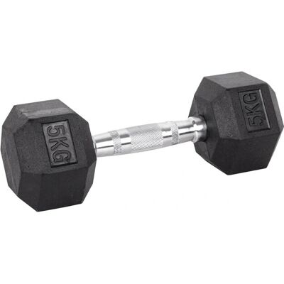 inSPORTline hatszögű egykezes súlyzó 5 kg inSPORTline hatszögű egykezes súlyzó 5 kg