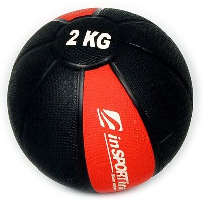 Ballon médical inSPORTline MB63 - 2kg, Exercice complet du corps - Publicité Ballon médical inSPORTline MB63 - 2kg, Exercice complet du corps - Publicité