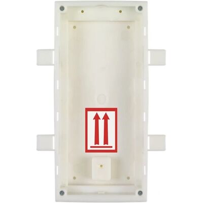 2N White Electrical Box - Wall Mount, 2 Modules - Security & Communication 2N White Electrical Box - Wall Mount, 2 Modules - Security & Communication