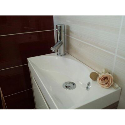 RAV SLEZÁK Seina Robinet - Sans drain - Flex G 1/2 - 15,7cm - Publicité RAV SLEZÁK Seina Robinet - Sans drain - Flex G 1/2 - 15,7cm - Publicité