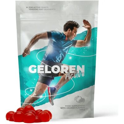 Geloren Active - Pomerančová kolagenová podpora kloubů Geloren Active - Pomerančová kolagenová podpora kloubů