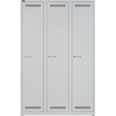 Bisley Light Spind - 3 Abteile Aufbewahrungsschrank Bisley Light Spind - 3 Abteile Aufbewahrungsschrank