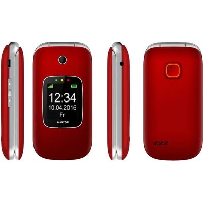 Aligator V650 - Rot, Silber Aligator V650 - Rot, Silber