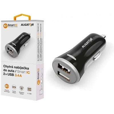 Chargeur auto portable Aligator CHS0005 - Charge rapide GPS Chargeur auto portable Aligator CHS0005 - Charge rapide GPS
