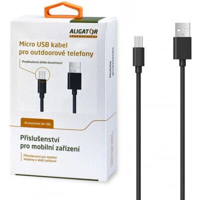 Aligator DAKAMUOUT Micro-USB A zu USB A Kabel - 1m Aligator DAKAMUOUT Micro-USB A zu USB A Kabel - 1m