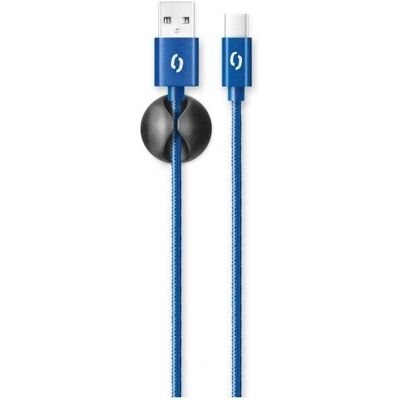 Aligator DATKP15 USB Kabel - USB A auf USB C, 1m, Blau Aligator DATKP15 USB Kabel - USB A auf USB C, 1m, Blau
