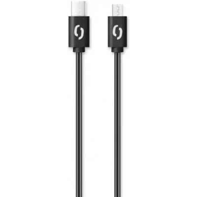 Aligator USB Kabel - 1m, USB-C auf Micro USB, Schwarz, USB 3.2 Gen 1 Aligator USB Kabel - 1m, USB-C auf Micro USB, Schwarz, USB 3.2 Gen 1