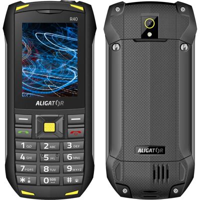 Aligator R40 eXtremo - Schwarz, gelb Aligator R40 eXtremo - Schwarz, gelb