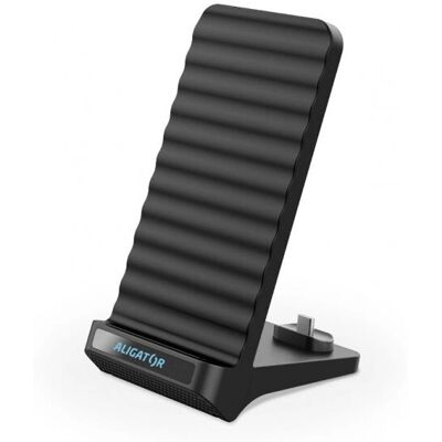 Support de charge sans fil Aligator - Chargeur pour iPhone, 12 & Bluetooth Support de charge sans fil Aligator - Chargeur pour iPhone, 12 & Bluetooth