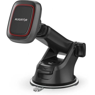 Support voiture Aligator HA17 - Magnétique, Réglable, Noir Support voiture Aligator HA17 - Magnétique, Réglable, Noir