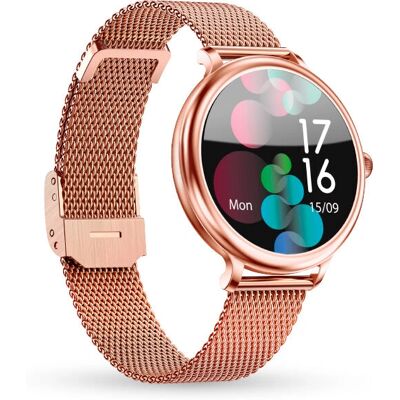 Aligator Watch Grace - Růžové zlato chytré hodinky s 1,09" dotykovým displejem Aligator Watch Grace - Růžové zlato chytré hodinky s 1,09" dotykovým displejem