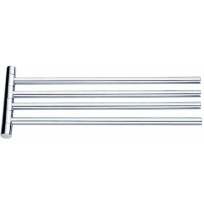 NIMCO Bormo - Suport de prosoape rotativ - Cromat - 42cm NIMCO Bormo - Suport de prosoape rotativ - Cromat - 42cm