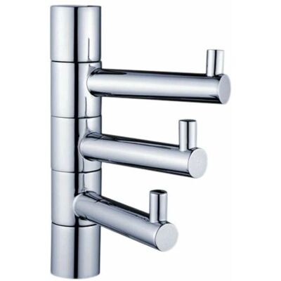 Umeraș rotativ triplu NIMCO Bormo în crom - Accesoriu baie Umeraș rotativ triplu NIMCO Bormo în crom - Accesoriu baie