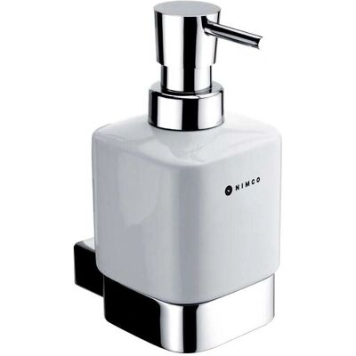 NIMCO Kibo - Dispenser de săpun lichid - Cromat - Montare pe perete NIMCO Kibo - Dispenser de săpun lichid - Cromat - Montare pe perete