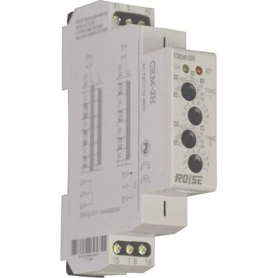 Rose LM CRM-2H/UNI Timer Relay - Multi-Voltage 0.1s-100d Rose LM CRM-2H/UNI Timer Relay - Multi-Voltage 0.1s-100d