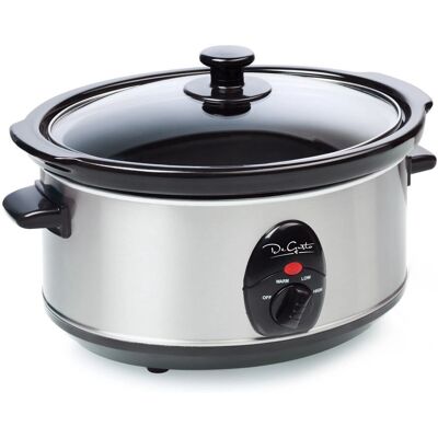 De Gusto Pomalu vařící hrnec - 3,5L - Úsporný - Více režimů vaření De Gusto Pomalu vařící hrnec - 3,5L - Úsporný - Více režimů vaření