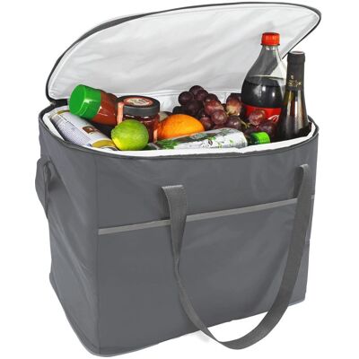 Generic - ThermoPack - Szary - 32L - Torba izolacyjna Generic - ThermoPack - Szary - 32L - Torba izolacyjna