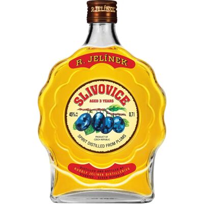 R. Jelínek Slivovice GOLD Eau-de-vie de Prune 45% Vol. - Eau-de-vie de prune - Publicité R. Jelínek Slivovice GOLD Eau-de-vie de Prune 45% Vol. - Eau-de-vie de prune - Publicité