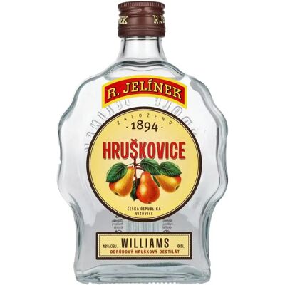 R. Jelínek Williams Eau-de-vie de Poires 42% 0,5l - Eau-de-vie - Publicité R. Jelínek Williams Eau-de-vie de Poires 42% 0,5l - Eau-de-vie - Publicité