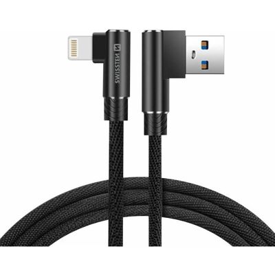 Câble Lightning USB Type L de la Marque Swissten - 1,2m - Publicité Câble Lightning USB Type L de la Marque Swissten - 1,2m - Publicité