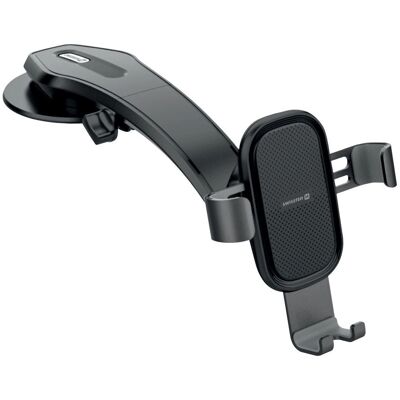 Swissten G1-R1 Auto Handyhalterung - Schwerkraft, 360° Drehung, Schwarz Swissten G1-R1 Auto Handyhalterung - Schwerkraft, 360° Drehung, Schwarz