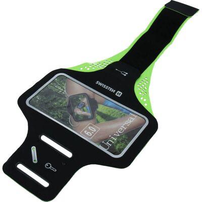 Swissten Waterproof Sport Armband - Compatible with 6" Phones Swissten Waterproof Sport Armband - Compatible with 6" Phones