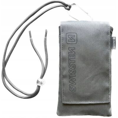 Capa Swissten Pocket 6,8" Cinza - Capa de Telefone Capa Swissten Pocket 6,8" Cinza - Capa de Telefone