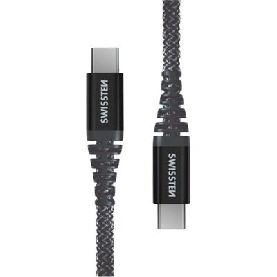 Swissten USB C Aramid Fiber 1.5m Snelladingskabel Swissten USB C Aramid Fiber 1.5m Snelladingskabel