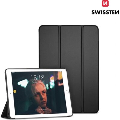 Funda Folio ultra-fina em couro sintético para iPad Air 2020/2022/2024 - Capa protetora Funda Folio ultra-fina em couro sintético para iPad Air 2020/2022/2024 - Capa protetora